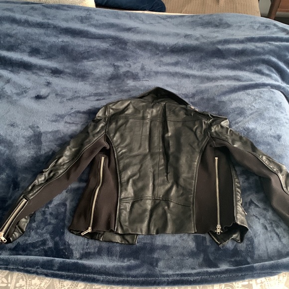 Vintage Havana faux leather girl’s motorcycle jacket - Picture 2 of 5